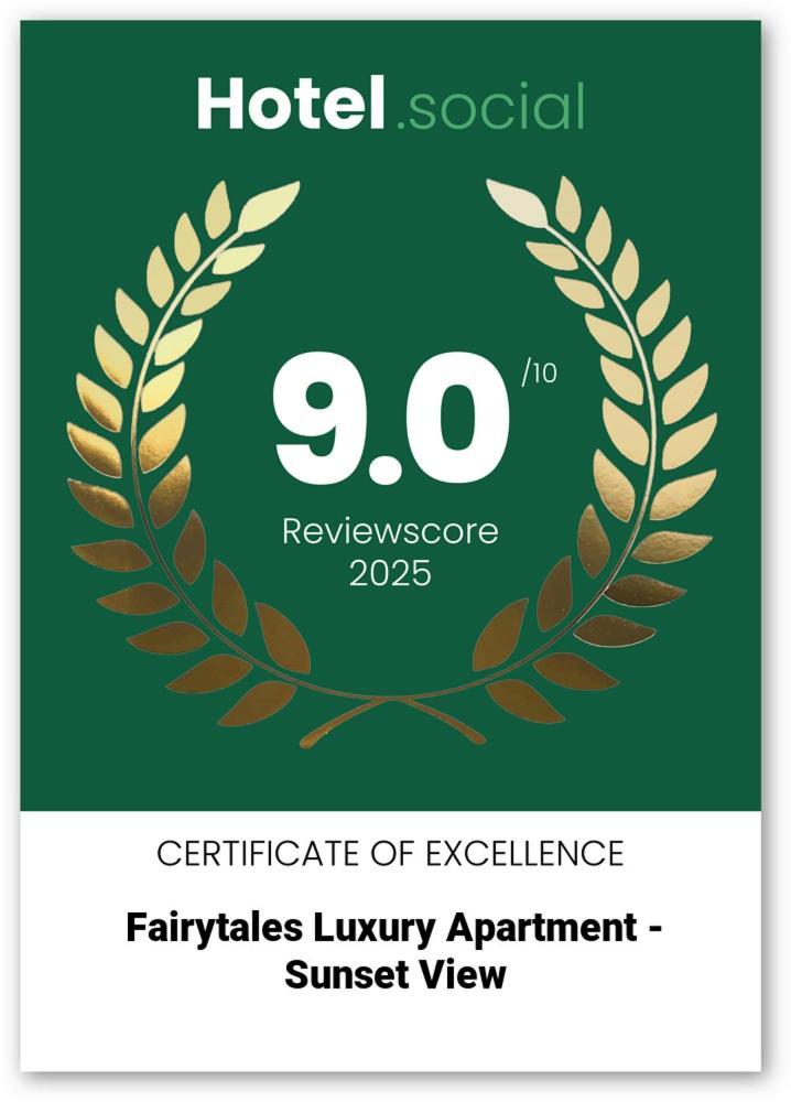 Fairytales Luxury Apartment - Sunset View Virós Dış mekan fotoğraf